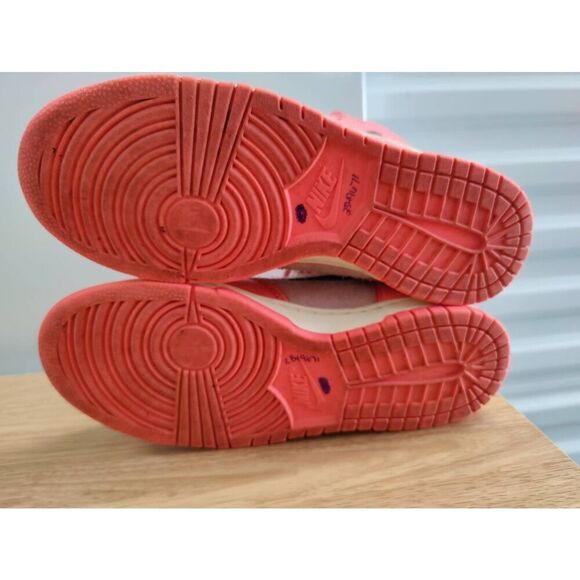 Nike Dunk High Hoops Pack Pink (W) DX3359-600 Women's Shoes Size 8.5 - Picture 7 of 8